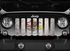 Illinois Grunge State Flag Grille Insert