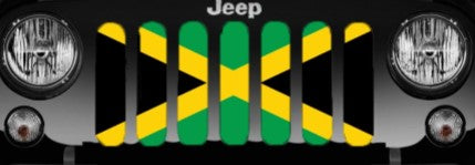 Jamaican Flag Grille Insert
