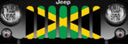 Jamaican Flag Grille Insert