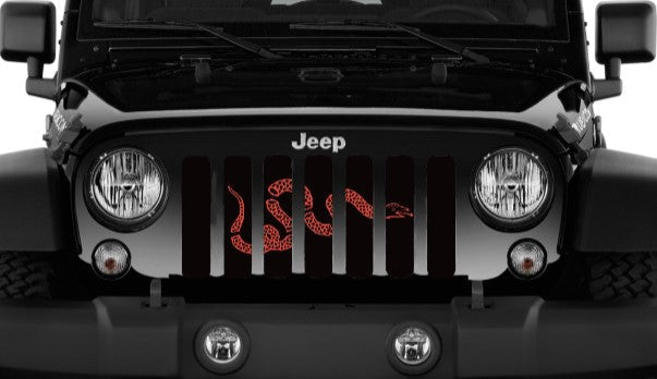 Join Or Die Red Grille Insert