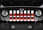 District of Columbia DC Grunge State Flag Grille Insert