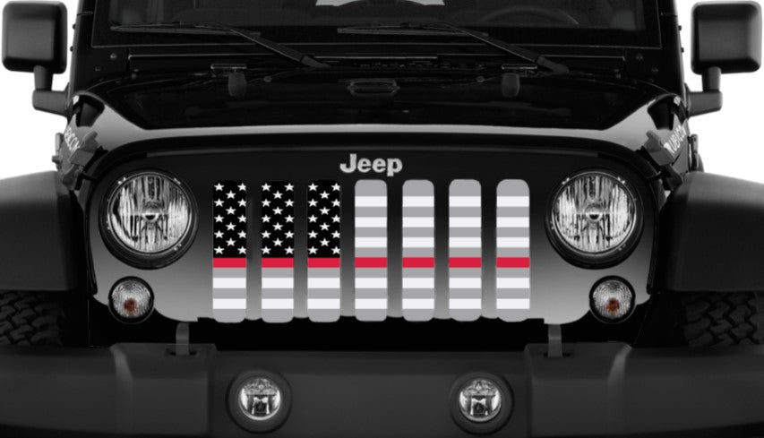 Ghost Tactical Back the Red American Flag Grille Insert