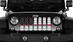 Ghost Tactical Back the Red American Flag Grille Insert