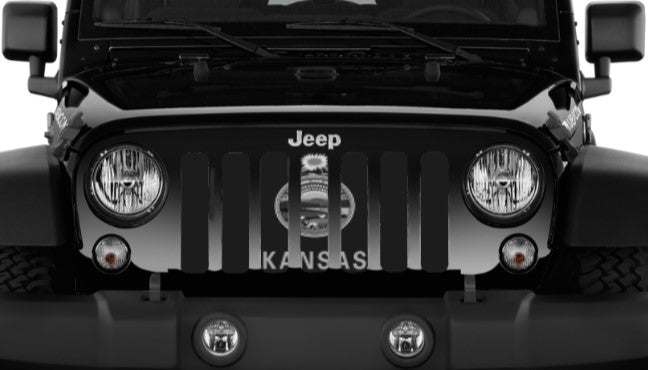 Kansas Tactical State Flag Grille Insert
