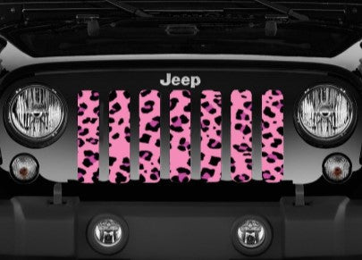 Lady Leopard Print Grille Insert