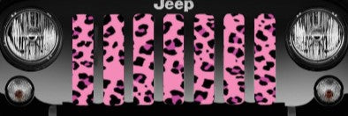 Lady Leopard Print Grille Insert