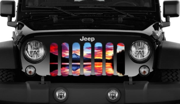 Lake Sunset Grille Insert
