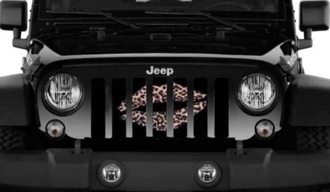 Leopard Kiss Grille Insert