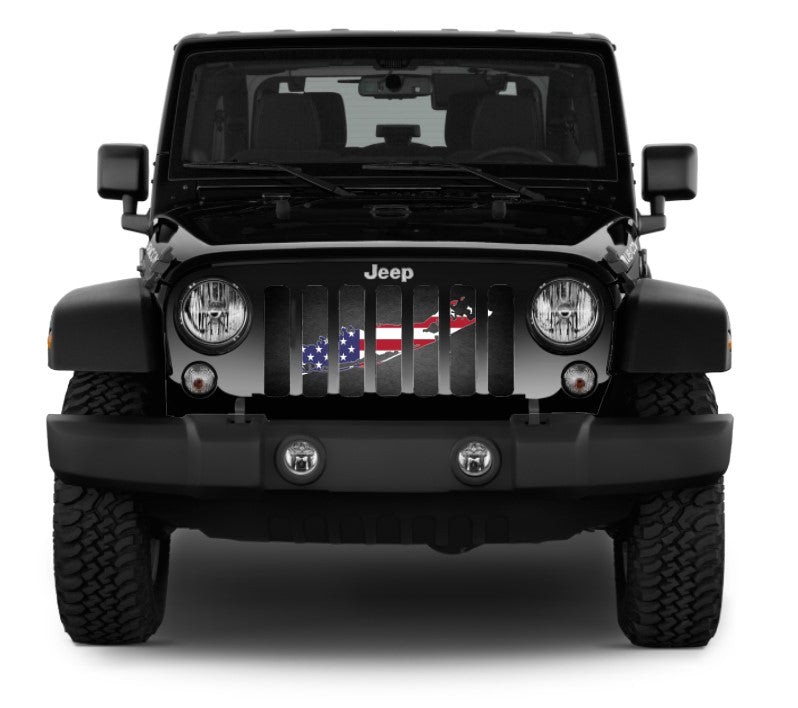Long Island Old Glory Grille Insert