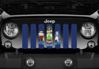 Maine State Flag Grille Insert