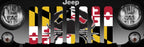 Maryland Crab Flag Grille Insert