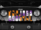 Maryland Flag Orange and Purple Grille Insert