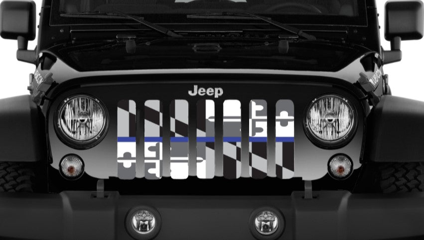 Maryland Tactical Back The Blue Grille Insert