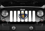 Massachusetts State Flag Grille Insert