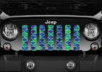 Mermaid Scales Blue & Green Grille Insert