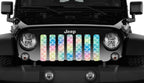 Mermaid Scales Pastel Grille Insert