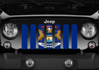 Michigan State Flag Grille Insert