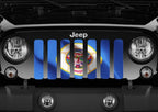 Waving Minnesota State Flag Grille Insert
