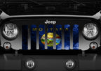 Montana Grunge State Flag Grille Insert