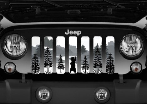 Mountain Bear Grille Insert