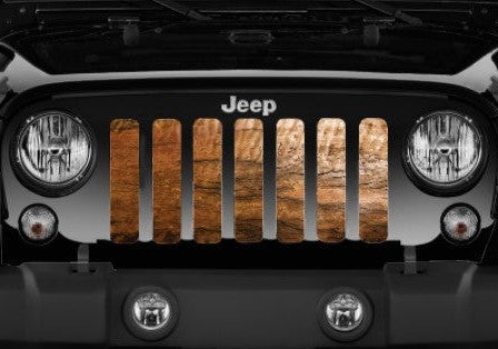 Nature's Beauty Cracked Wood Grille Insert
