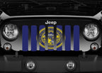 Nebraska State Flag Grille Insert