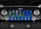 Nevada Grunge State Flag Grille Insert