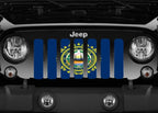 New Hampshire State Flag Grille Insert