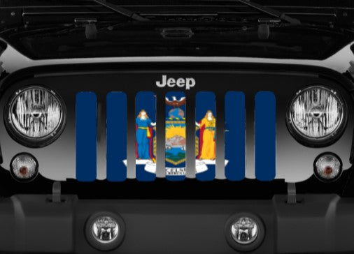New York State Flag Grille Insert