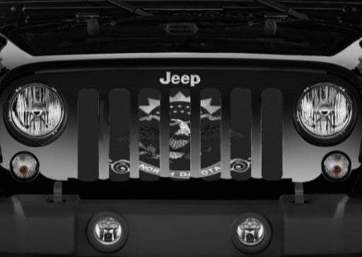 North Dakota Tactical State Flag Grille Insert