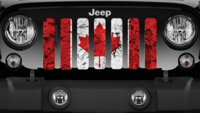 Oh, Canada! Grunge Grille Insert