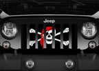 One Eye Jack Pirate Flag Grille Insert
