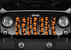 Orange Aliens Grille Insert