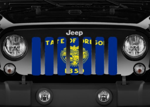Oregon State Flag Grille Insert