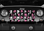 Skulls (Baby Pink) Grille Insert