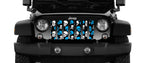 Platinum Skulls (Blue) Grille Insert