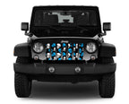 Platinum Skulls (Blue) Grille Insert