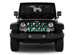 Platinum Skulls (Green) Grille Insert