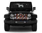 Skulls (Orange) Grille Insert