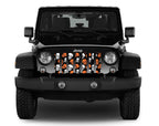 Platinum Skulls (Orange) Grille Insert