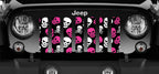 Skulls (Pink) Grille Insert