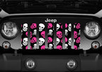 Skulls (Pink) Grille Insert