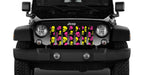 Platinum Skulls (Pink and Yellow) Grille Insert