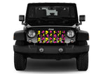 Skulls (Pink and Yellow) Grille Insert