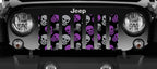 Platinum Skulls (Purple and Gray) Grille Insert