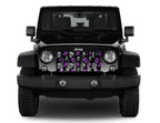 Platinum Skulls (Purple and Gray) Grille Insert
