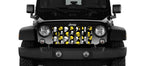 Skulls (Yellow and White) Grille Insert
