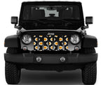 Smiley Flowers Grille Insert