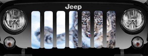 Snow Leopard Grille Insert