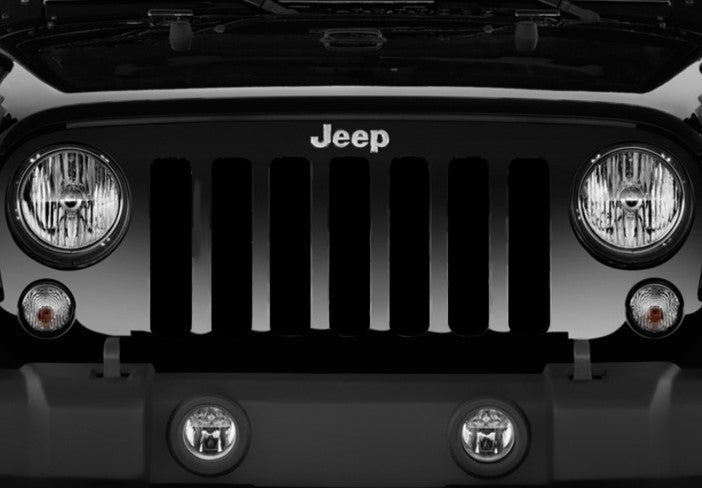 Solid Black Grille Insert